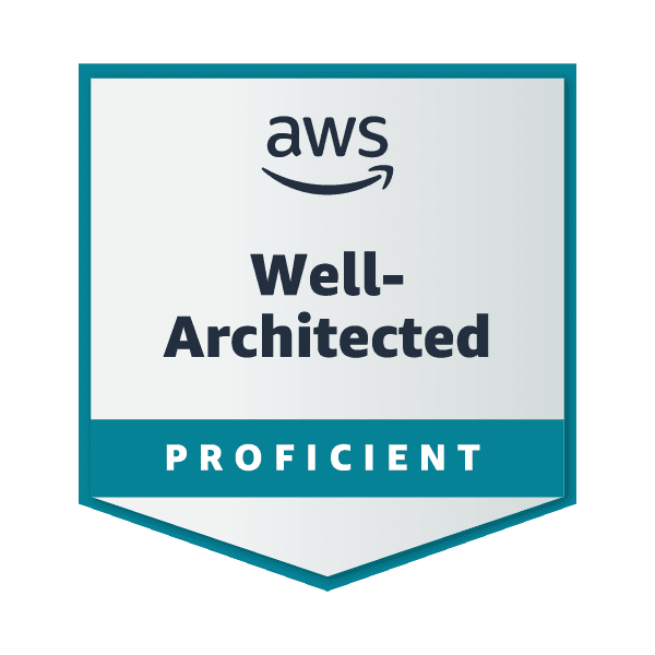 Well-Architected Proficient badge